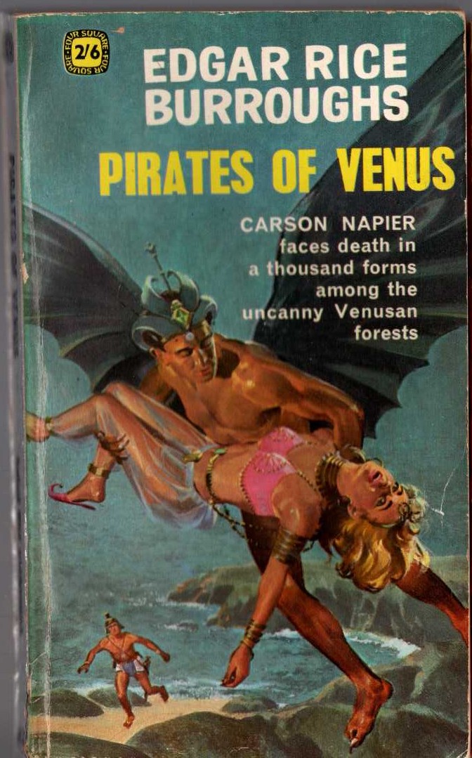 Edgar Rice Burroughs  PIRATES OF VENUS front book cover image