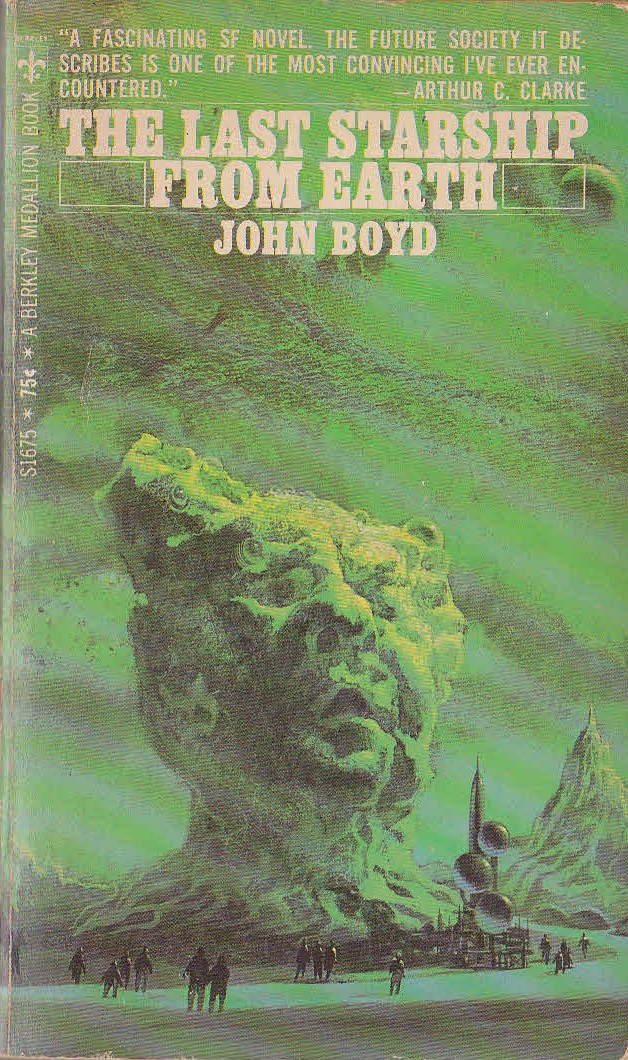 John Boyd  THE LAST STARSHIP FROM EARTH front book cover image