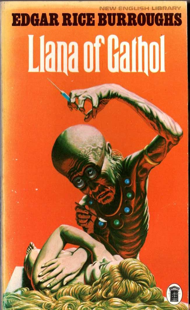Edgar Rice Burroughs  LLANA OF GATHOL front book cover image