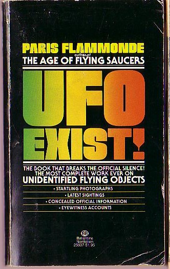 Paris Flammonde  UFO EXIST front book cover image