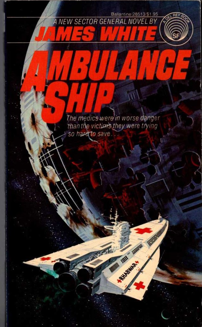 James White  AMBULANCE SHIP front book cover image