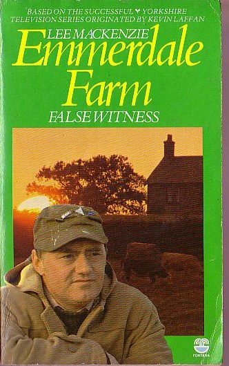 Lee Mackenzie  EMMERDALE FARM 15: FALSE WITNESS front book cover image