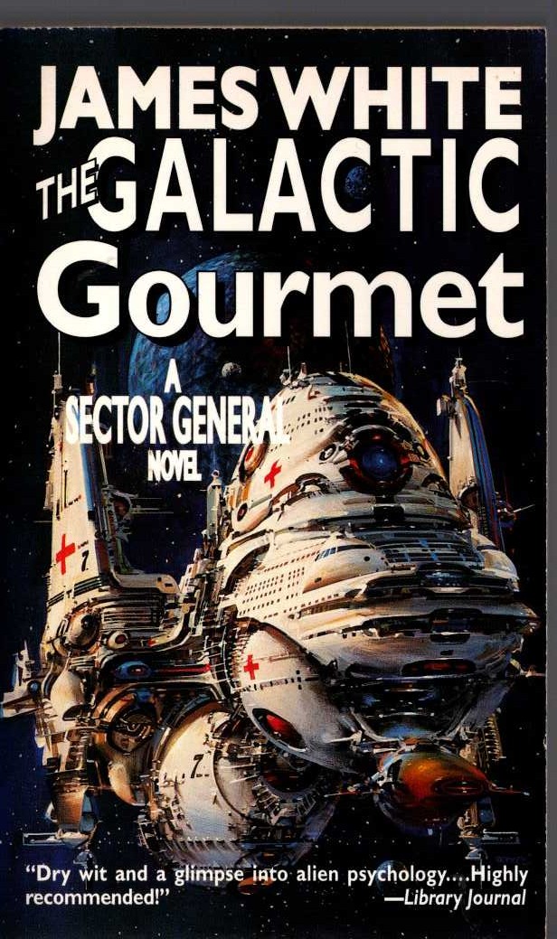 James White  THE GALACTIC GOURMET front book cover image