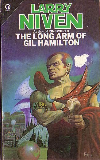 Larry Niven  THE LONG ARM OF GIL HAMILTON front book cover image