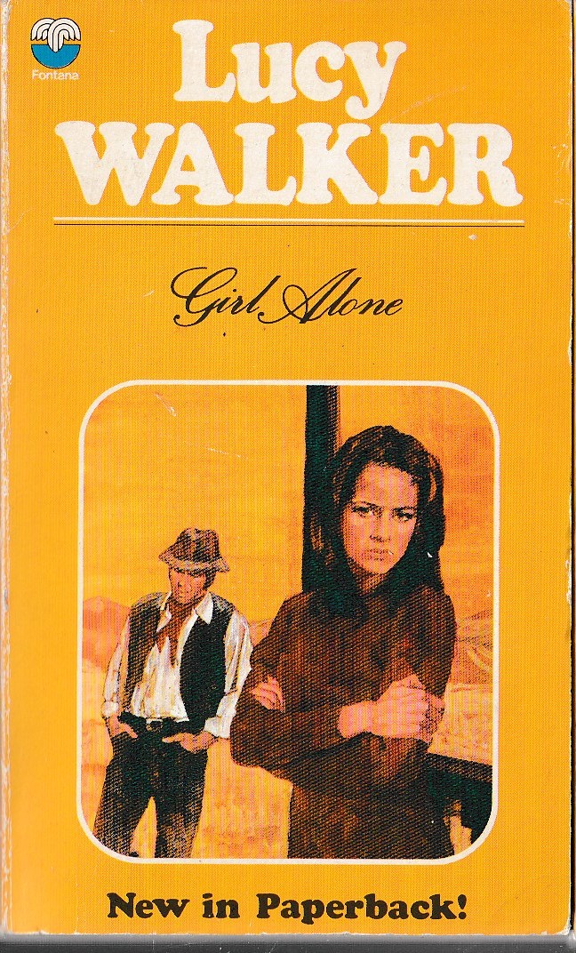 Lucy Walker  GIRL ALONE front book cover image