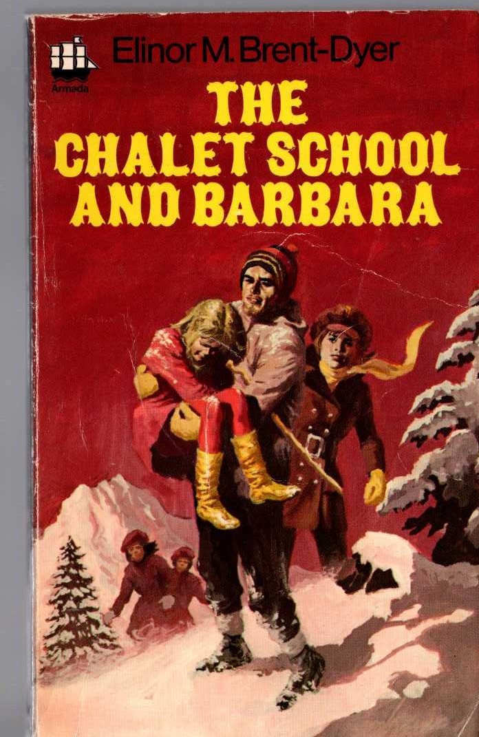 Elinor M. Brent-Dyer  THE CHALET SCHOOL AND BARBARA front book cover image