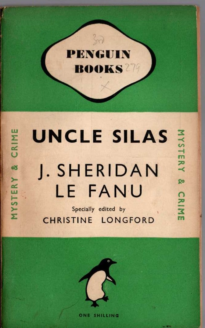 J.Sheridan Le Fanu  UNCLE SILAS front book cover image