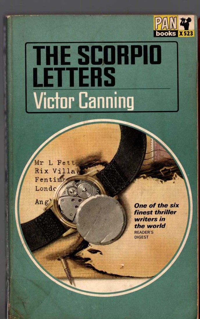 Victor Canning  THE SCORPIO LETTERS front book cover image