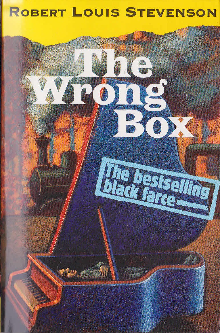 Robert Louis Stevenson  THE WRONG BOX front book cover image