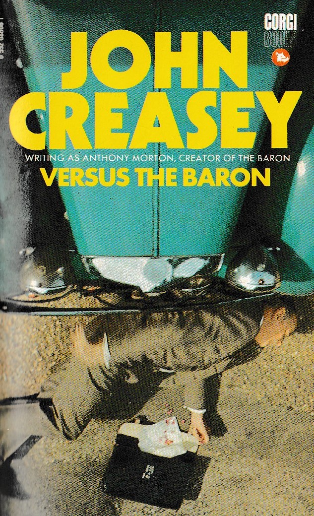 Anthony Morton  VERSUS THE BARON front book cover image