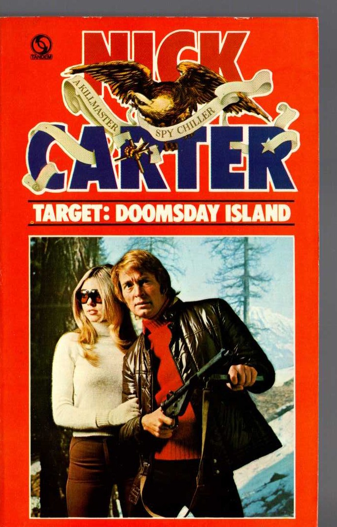 Nick Carter  TARGET: DOOMSDAY ISLAND front book cover image