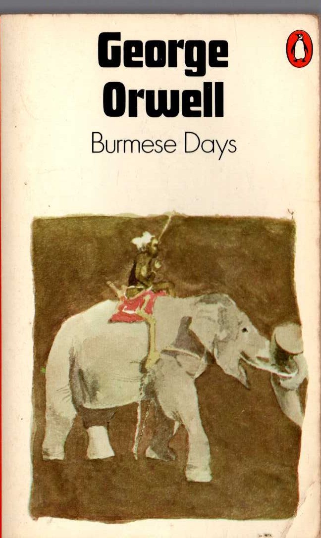 George Orwell  BURMESE DAYS front book cover image