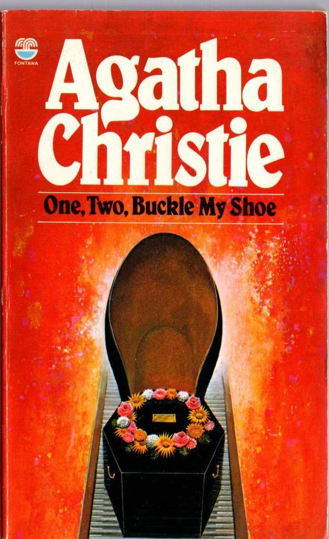 Agatha Christie  ONE, TWO, BUCKLE MY SHOE front book cover image