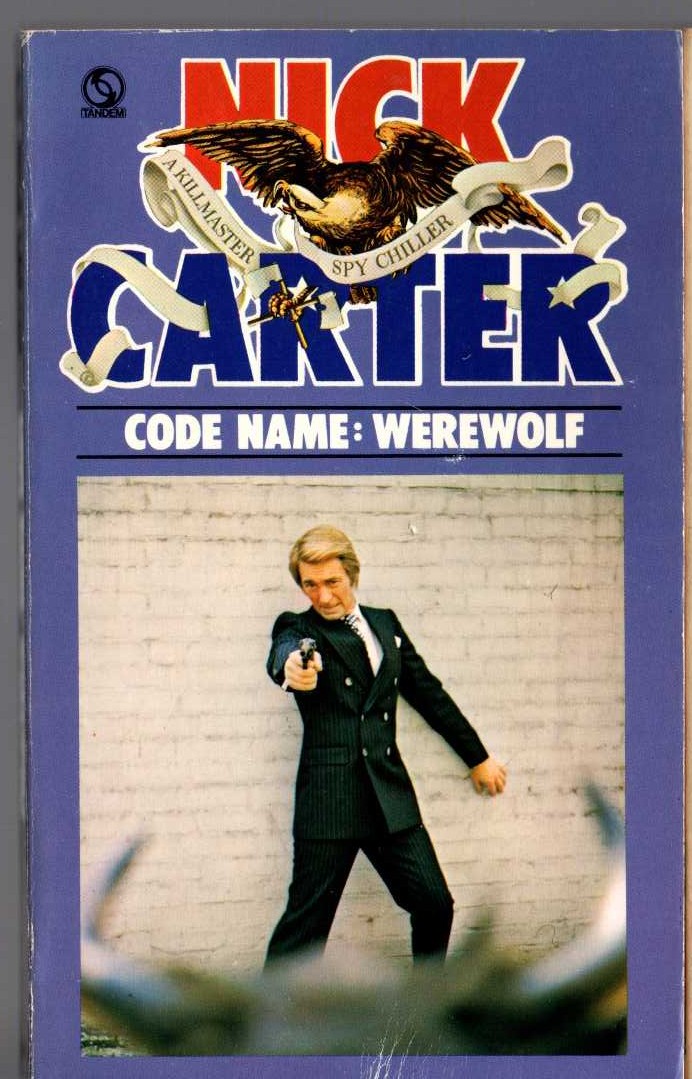 Nick Carter  CODE NAME: WEREWOLF front book cover image