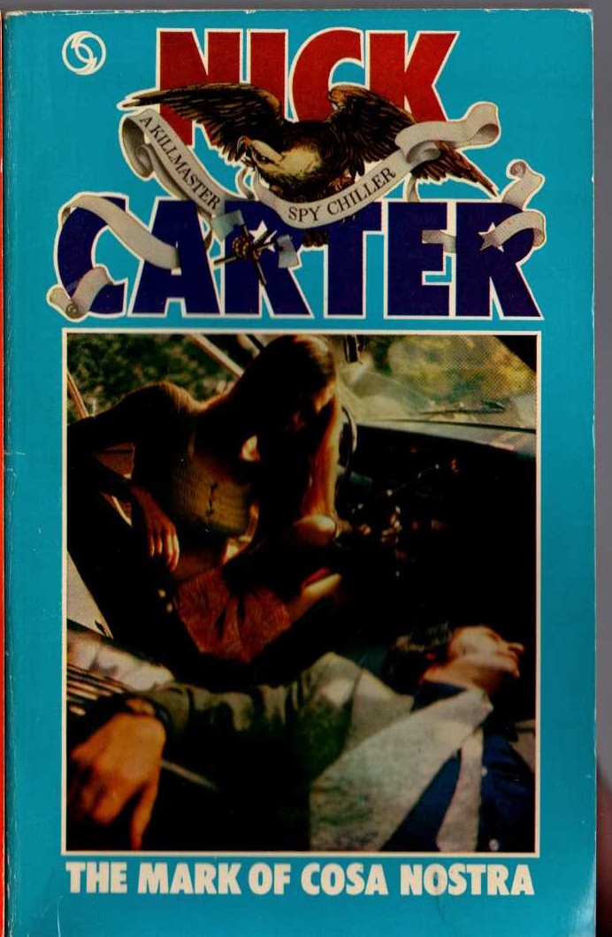 Nick Carter  THE MARK OF COSA NOSTRA front book cover image