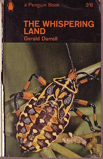 Gerald Durrell  THE WHISPERING LAND front book cover image
