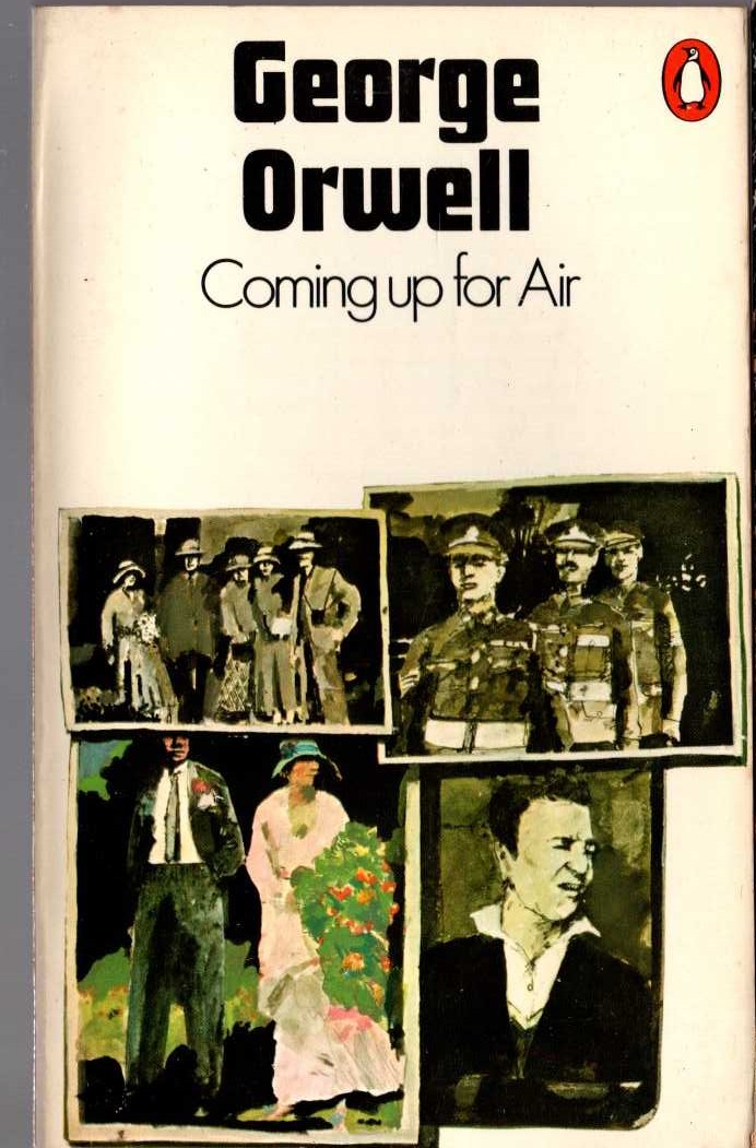 George Orwell  COMING UP FOR AIR front book cover image