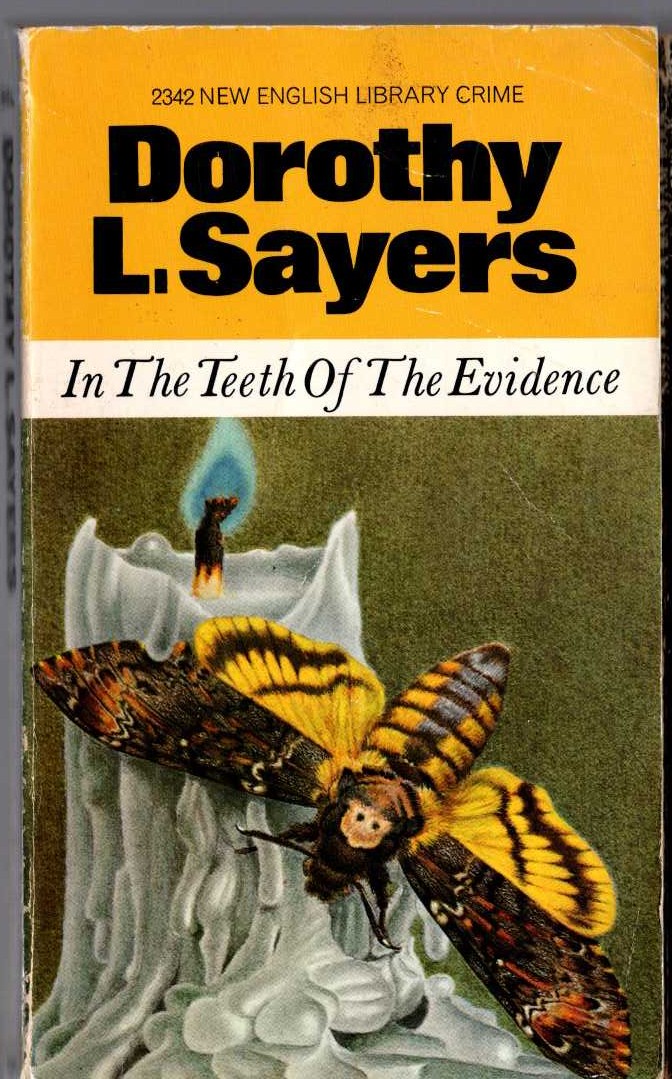 Dorothy L. Sayers  IN THE TEETH OF THE EVIDENCE front book cover image