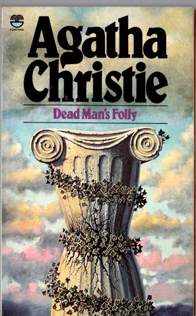 Agatha Christie  DEAD MAN'S FOLLY front book cover image