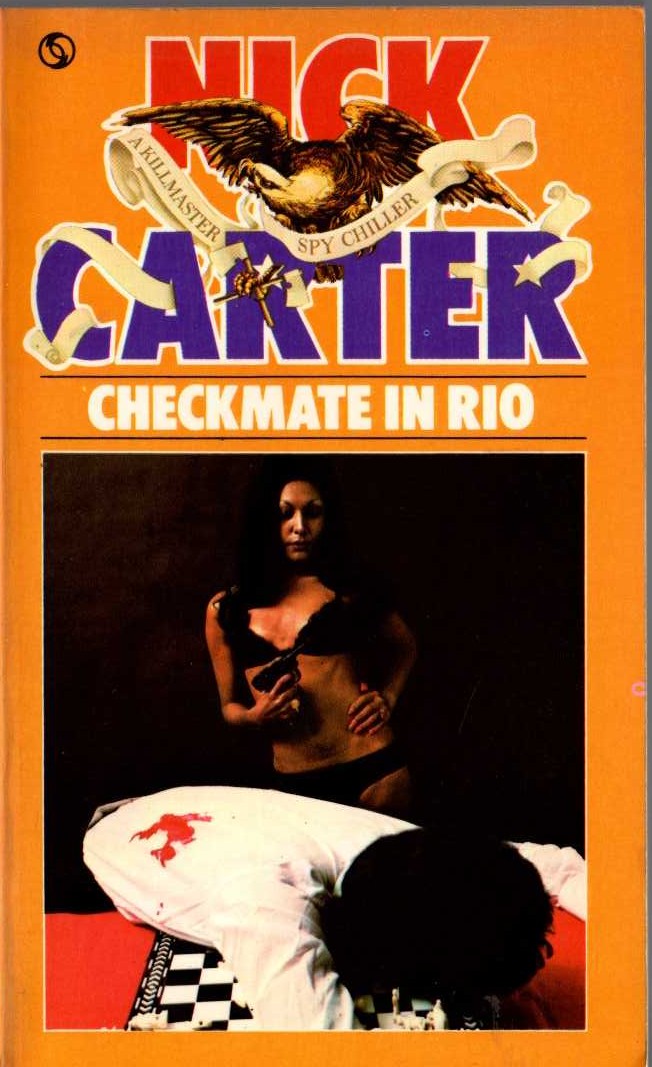 Nick Carter  CHECKMATE IN RIO front book cover image