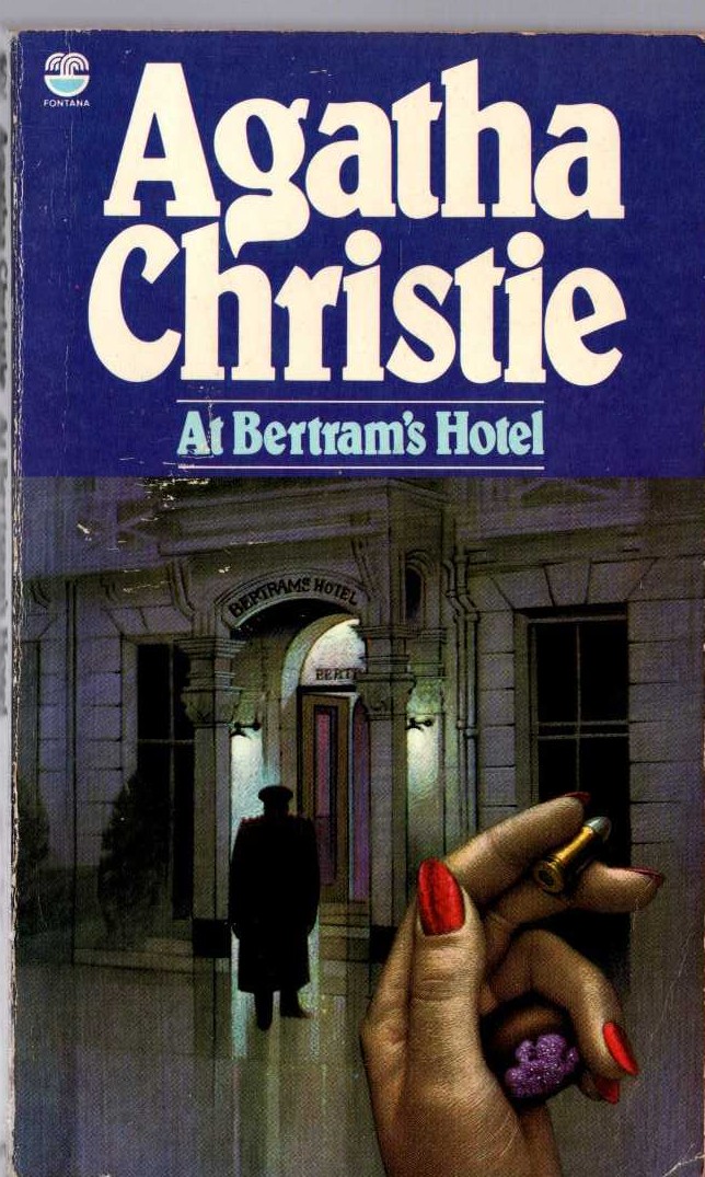 Agatha Christie  AT BERTRAM'S HOTEL front book cover image
