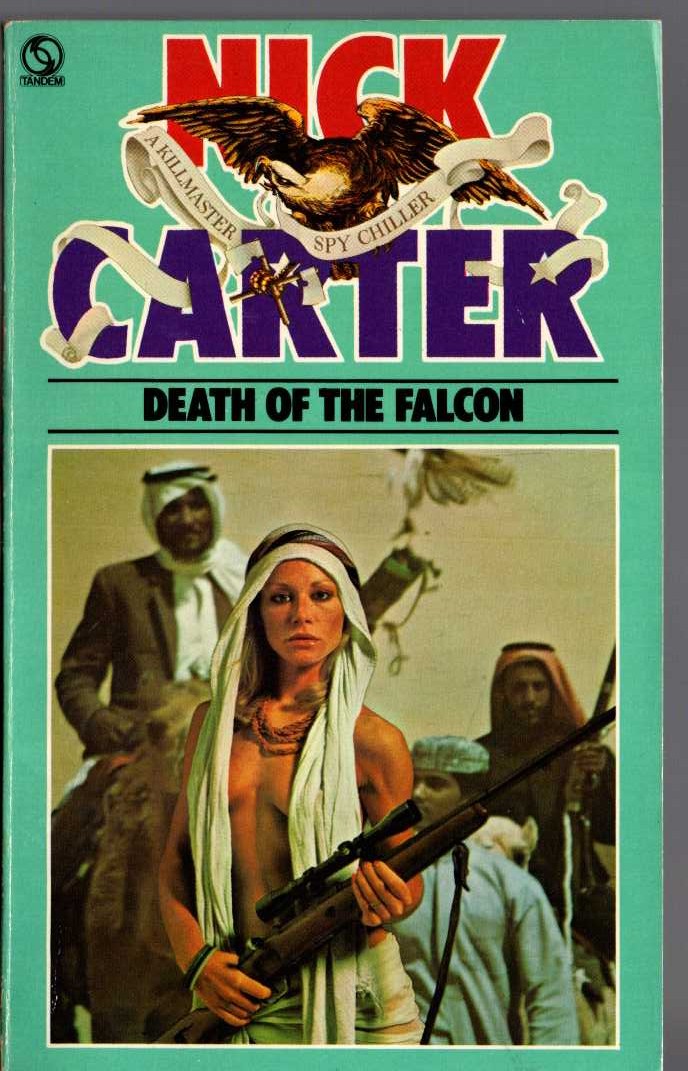 Nick Carter  DEATH OF THE FALCON front book cover image