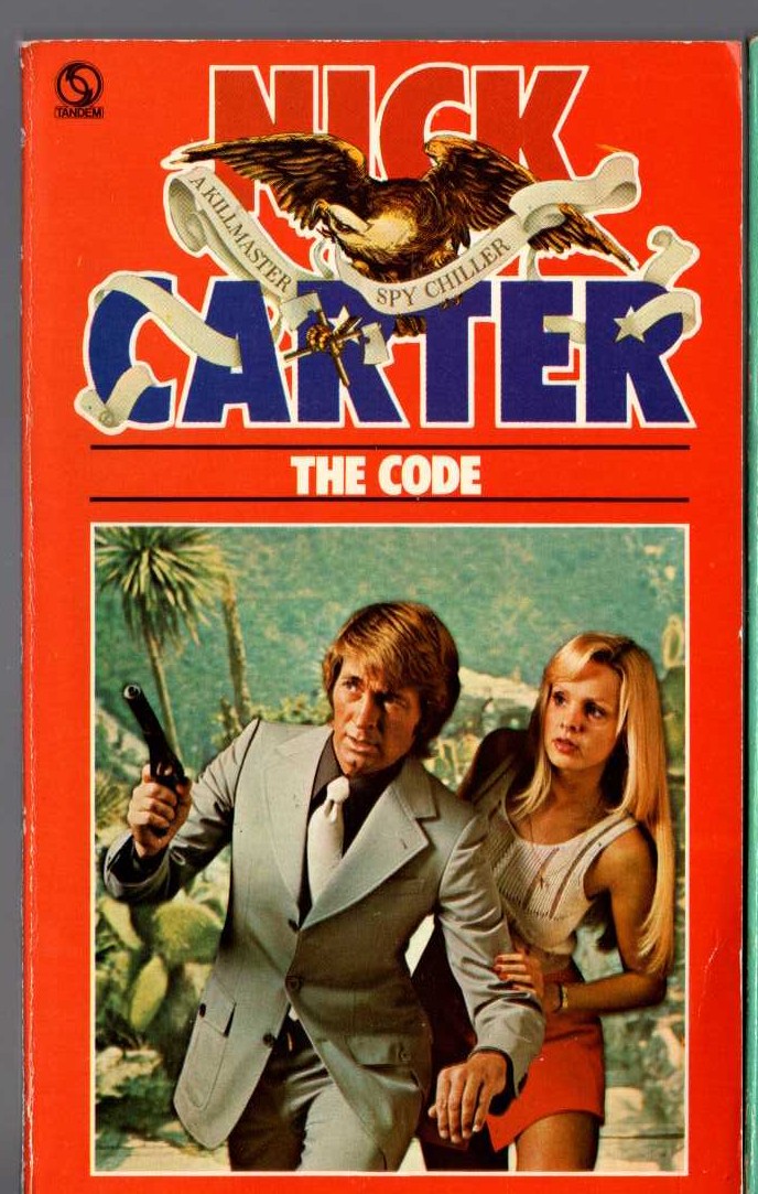Nick Carter  THE CODE front book cover image