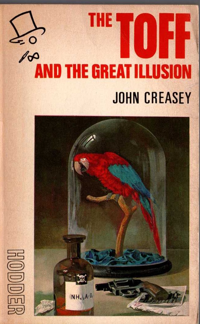 John Creasey  THE TOFF AND THE GREAT ILLUSION front book cover image