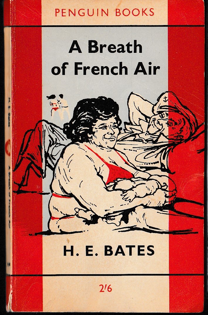 H.E. Bates  A BREATH OF FRENCH AIR front book cover image