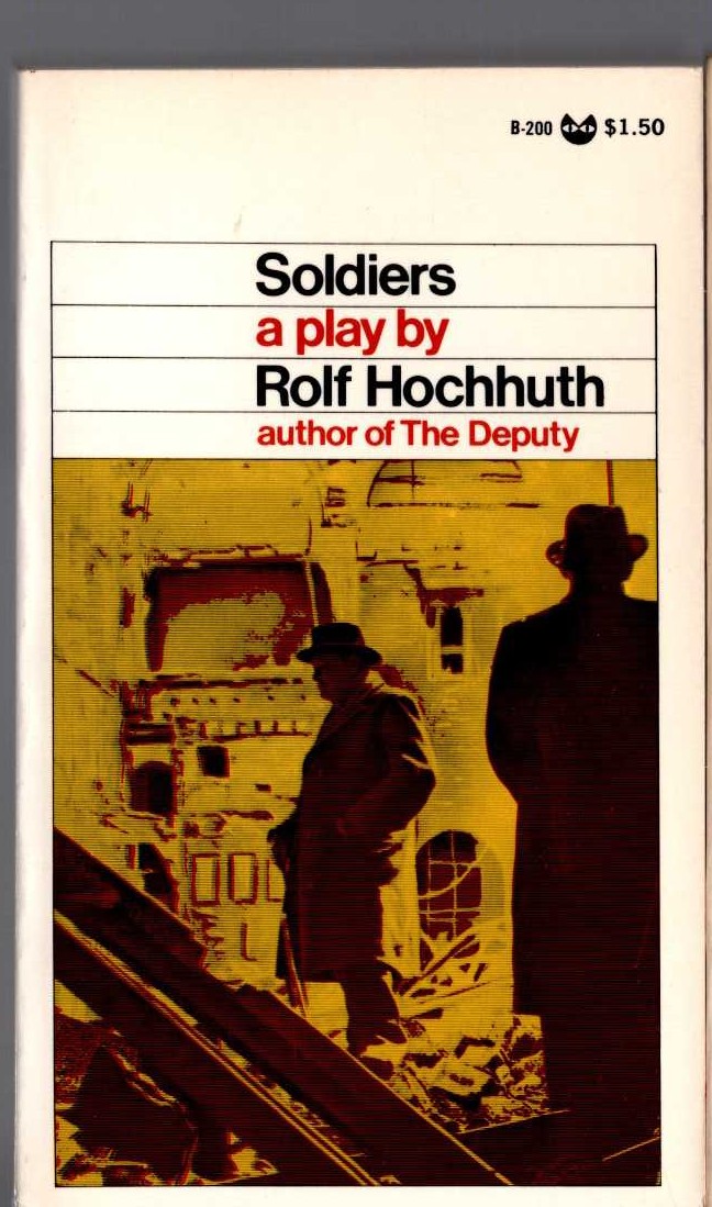 Rolf Hochhuth  SOLDIERS front book cover image