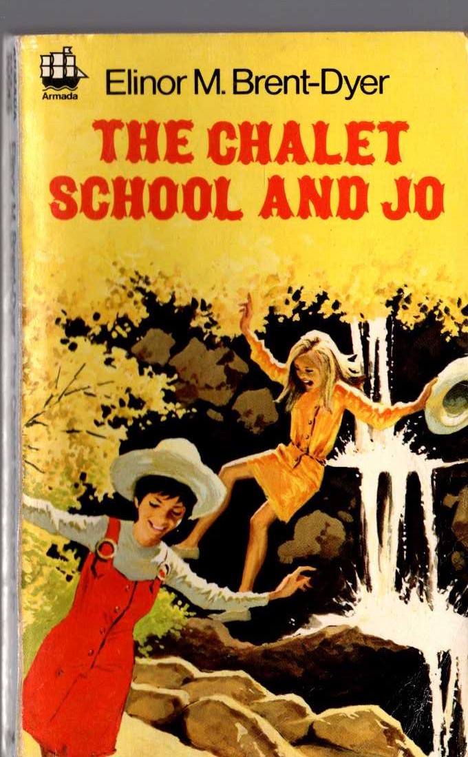Elinor M. Brent-Dyer  THE CHALET SCHOOL AND JO front book cover image