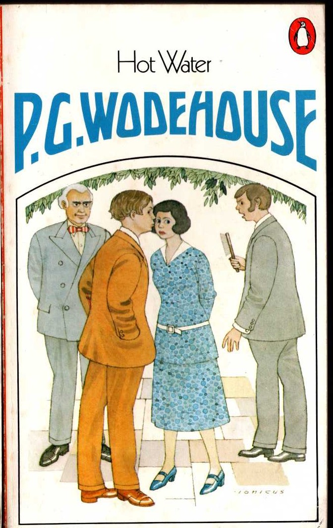 P.G. Wodehouse  HOT WATER front book cover image