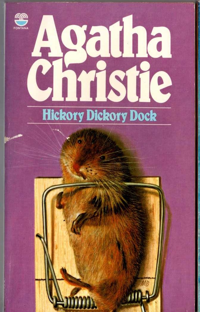 Agatha Christie  HICKORY DICKORY DOCK front book cover image