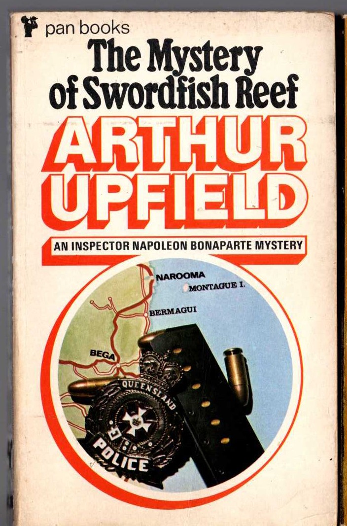 Arthur Upfield  THE MYSTERY OF SWORDFISH REEF front book cover image