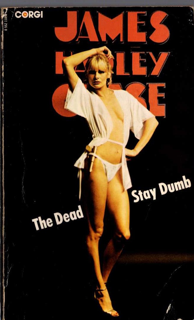 James Hadley Chase  THE DEAD STAY DUMB front book cover image