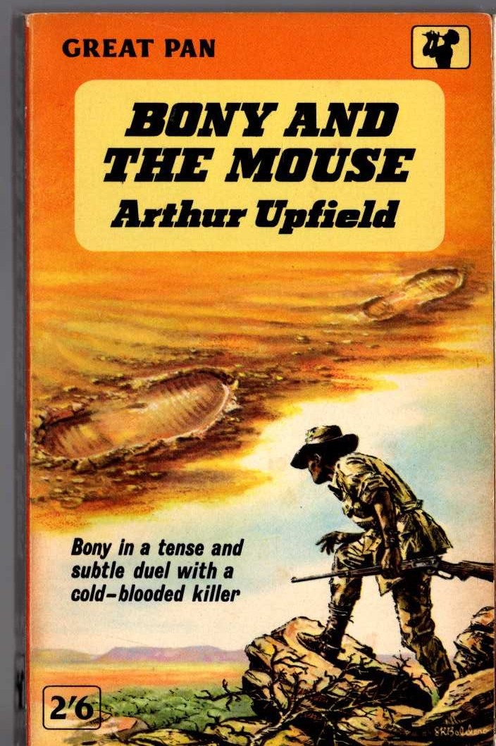 Arthur Upfield  BONY AND THE MOUSE front book cover image