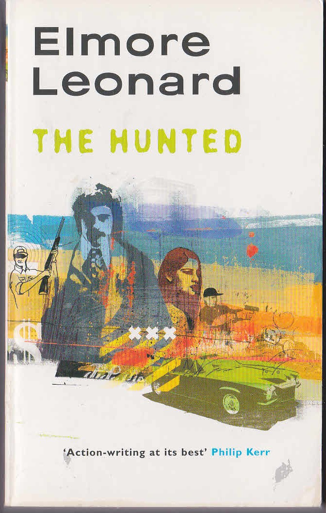 Elmore Leonard  THE HUNTED front book cover image
