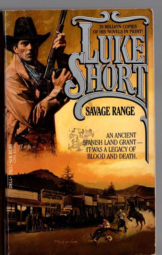 Luke Short  SAVAGE RANGE front book cover image