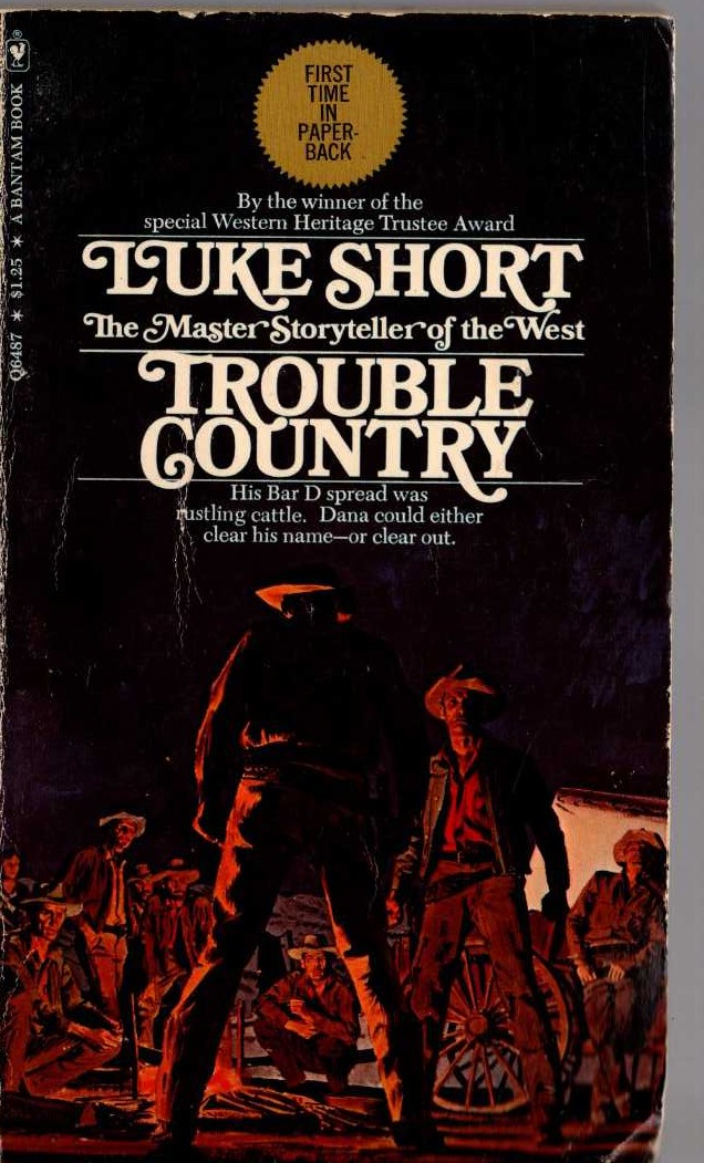 Luke Short  TROUBLE COUNTRY front book cover image
