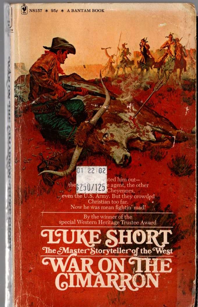 Luke Short  WAR ON THE CIMARRON front book cover image