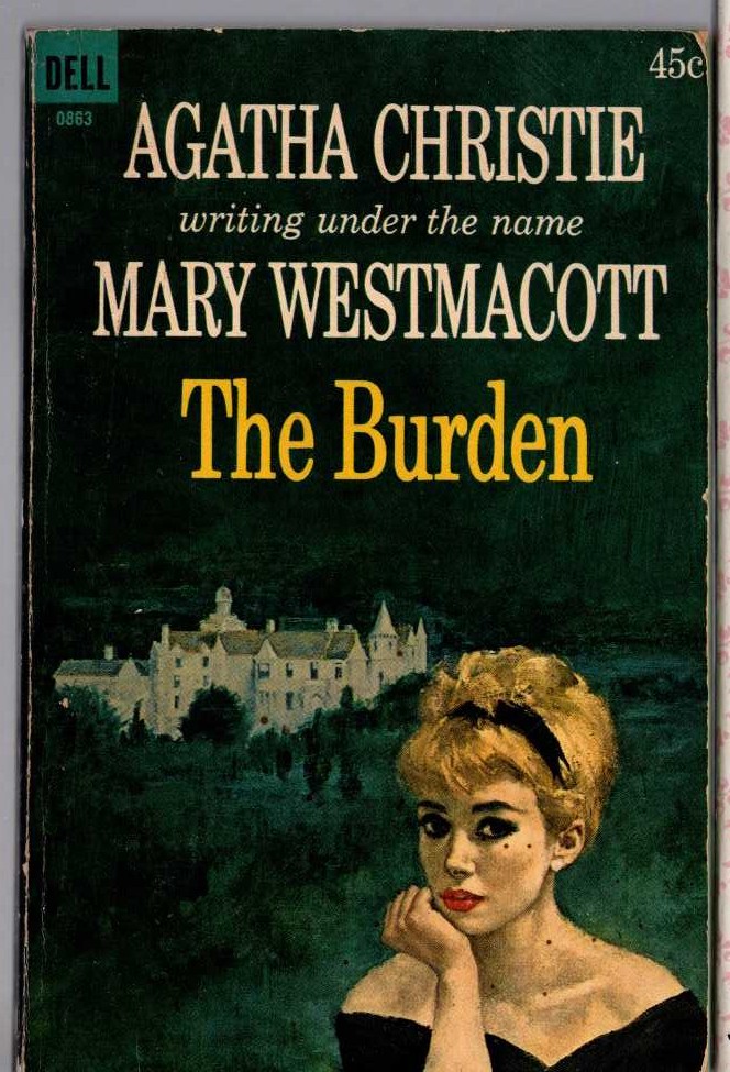 Mary Westmacott  THE BURDER front book cover image