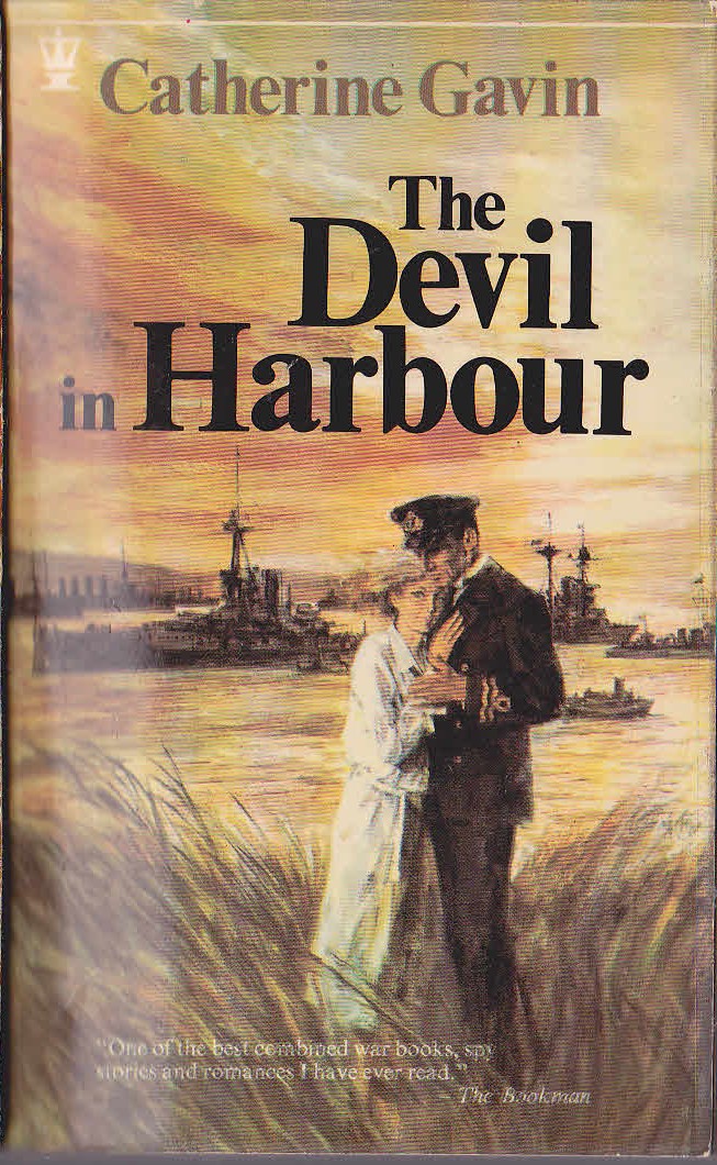 Catherine Gavin  THE DEVIL IN HARBOUR front book cover image