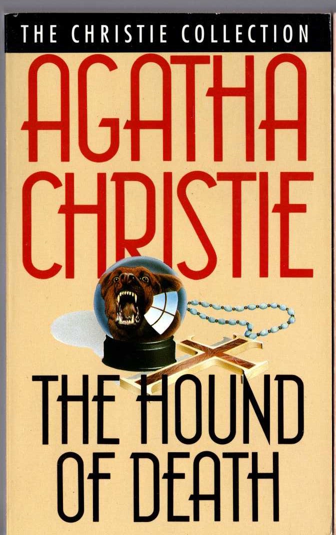 Agatha Christie  THE HOUND OF DEATH front book cover image