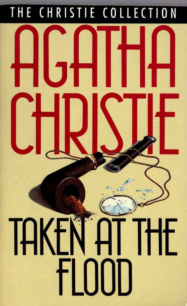 Agatha Christie  TAKEN AT THE FLOOD front book cover image