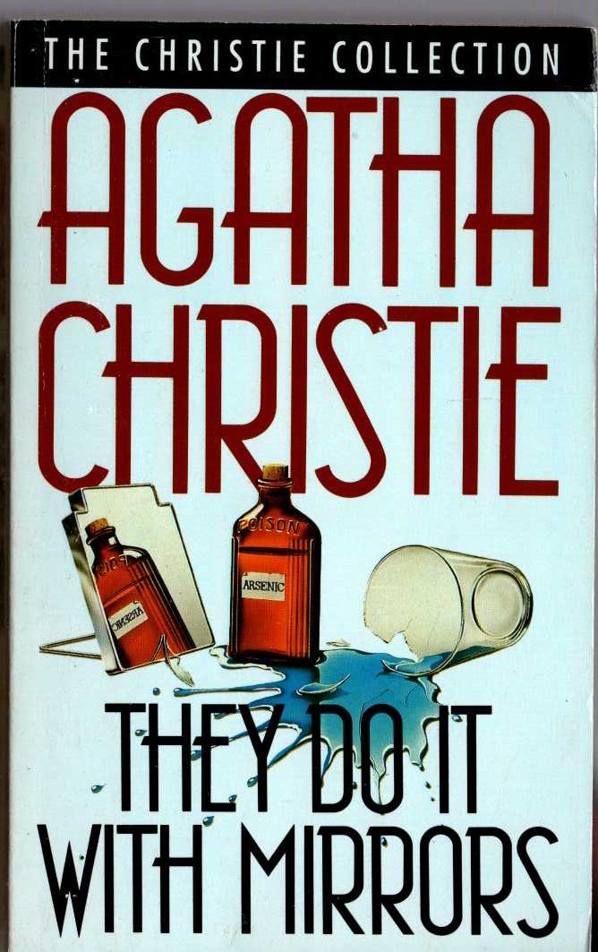 Agatha Christie  THEY DO IT WITH MIRRORS front book cover image