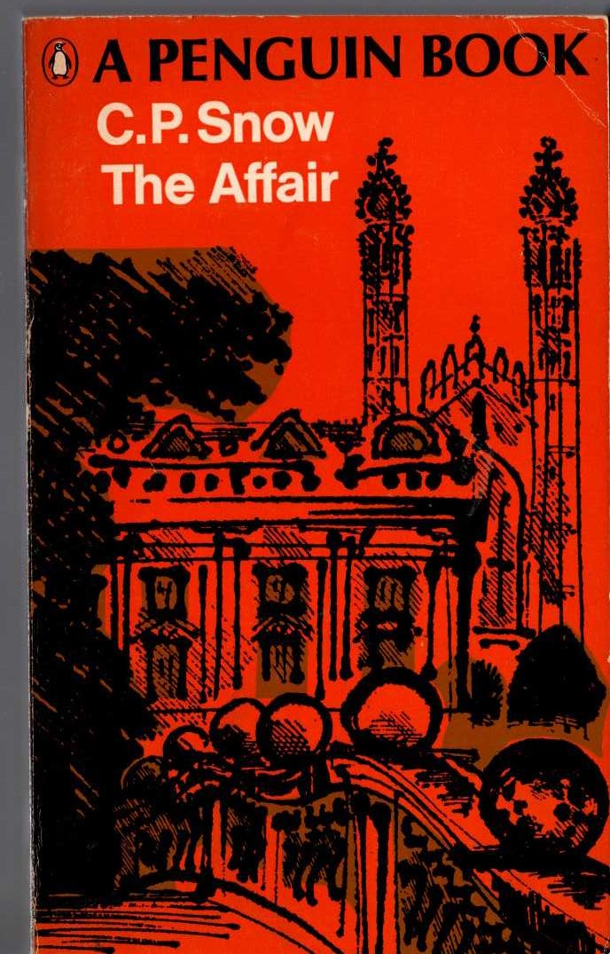 C.P. Snow  THE AFFIAR front book cover image