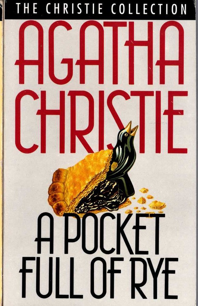Agatha Christie  A POCKET FULL OF RYE front book cover image