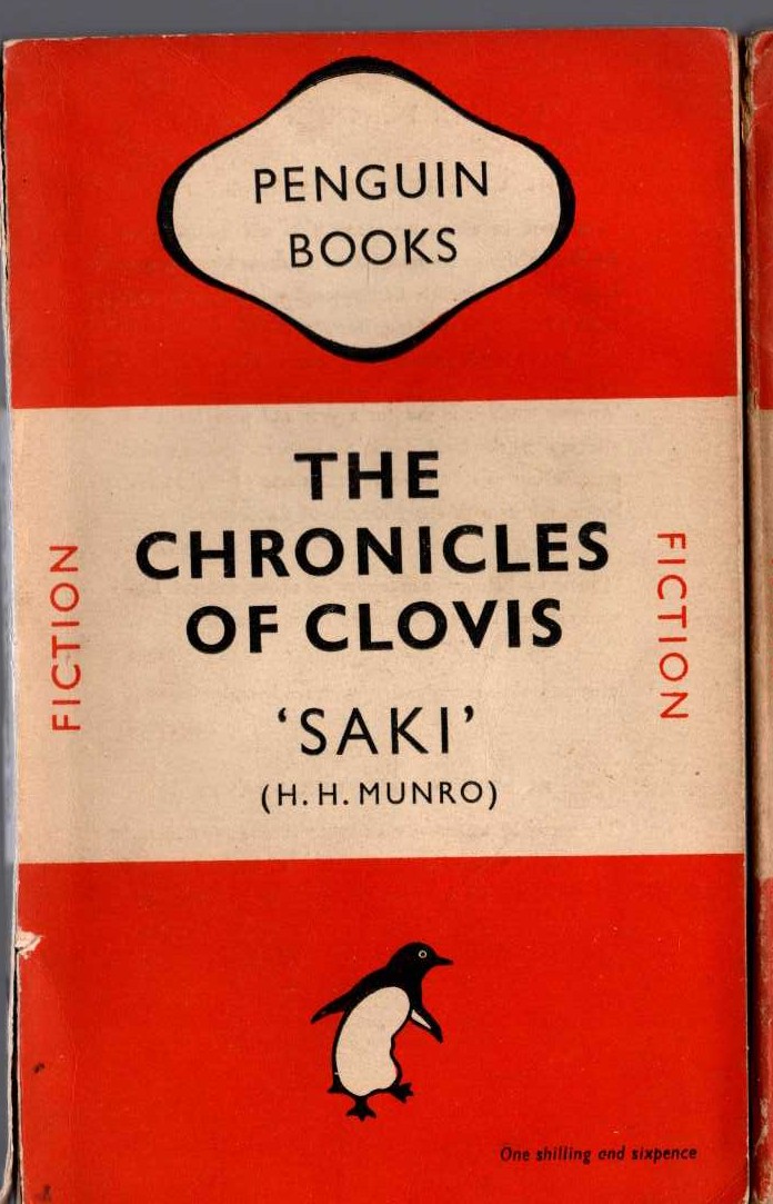 Saki   THE CHRONICLES OF CLOVIS front book cover image