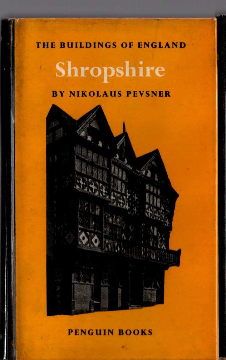 SHROPSHIRE (Buildings of England) front book cover image