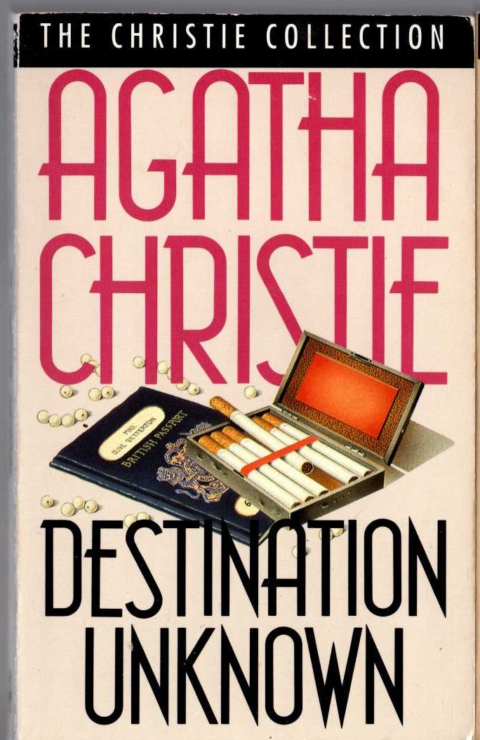 Agatha Christie  DESTINATION UNKNOWN front book cover image
